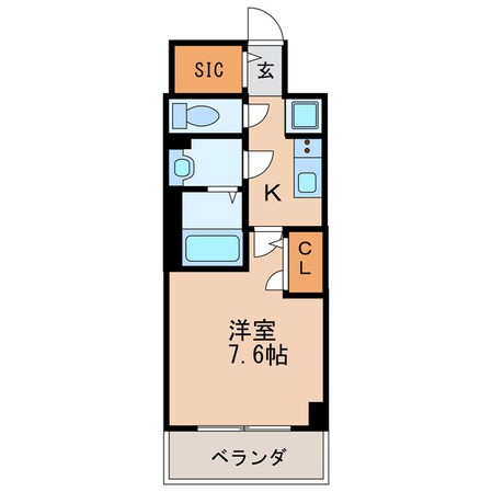 プレサンスＴＨＥ久屋大通レジェンドの物件間取画像